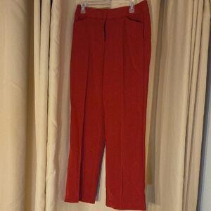 Worthington Modern Fit Red Pants